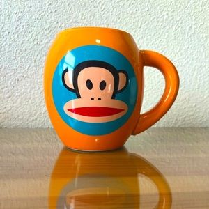 Paul Frank Sock Monkey Julius Collectible Mug 18 oz Orange 2014